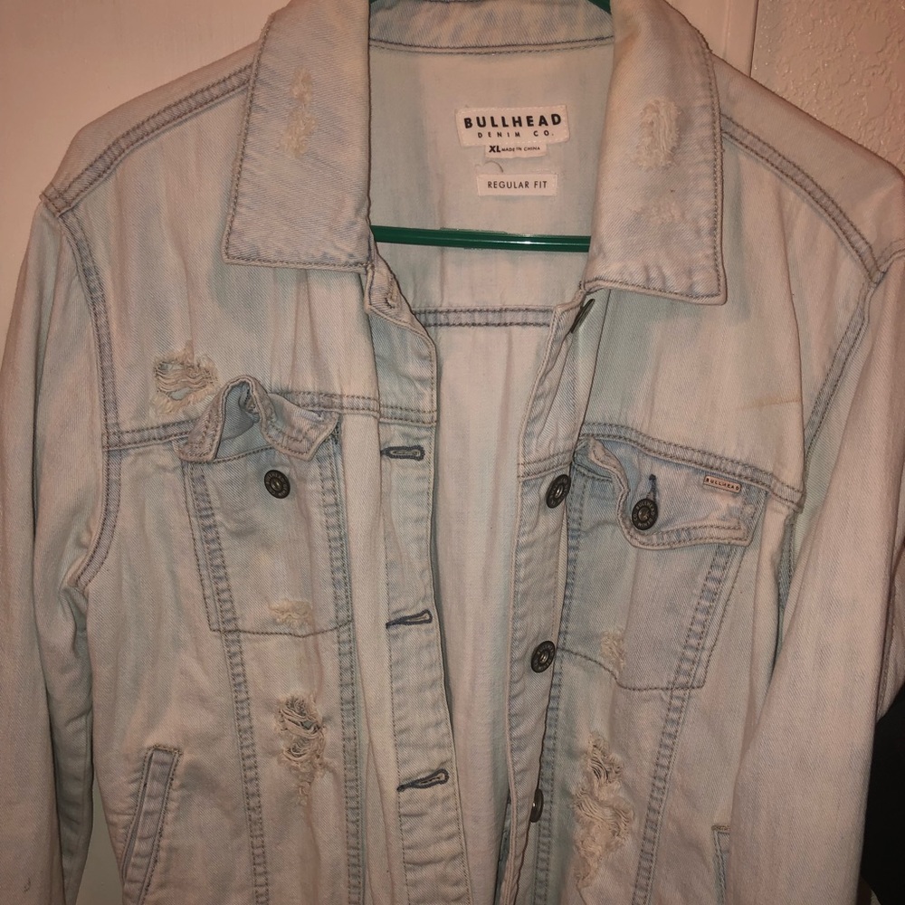 Ripped Denim Jacket